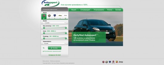 Nowa strona marki Autoexpert