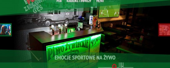 Serwis internetowy pubu Zielona Gęś