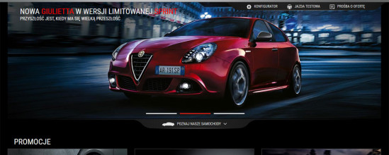 Adaptacja portalu Alfa Romeo